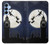 S3249 Peter Pan Fly Full Moon Night Case For Samsung Galaxy A15 5G