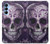 S3582 Purple Sugar Skull Case For Samsung Galaxy A15 5G