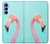 S3708 Pink Flamingo Case For Samsung Galaxy A15 5G