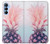 S3711 Pink Pineapple Case For Samsung Galaxy A15 5G