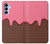 S3754 Strawberry Ice Cream Cone Case For Samsung Galaxy A15 5G