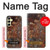 S2714 Rust Steel Texture Graphic Printed Case For Samsung Galaxy A25 5G