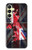 S2936 UK British Flag Map Case For Samsung Galaxy A25 5G
