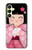 S3042 Japan Girl Hina Doll Kimono Sakura Case For Samsung Galaxy A25 5G