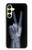S3101 X-ray Peace Sign Fingers Case For Samsung Galaxy A25 5G