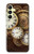 S3172 Gold Clock Live Case For Samsung Galaxy A25 5G