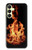 S3379 Fire Frame Case For Samsung Galaxy A25 5G