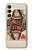 S3429 Queen Hearts Card Case For Samsung Galaxy A25 5G