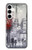 S1295 Eiffel Painting of Paris Case For Samsung Galaxy A35 5G