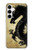 S1482 Black Dragon Painting Case For Samsung Galaxy A35 5G