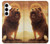 S1957 Lion Aslan Case For Samsung Galaxy A35 5G