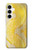 S2713 Yellow Snake Skin Graphic Printed Case For Samsung Galaxy A35 5G