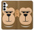 S2721 Cute Grumpy Monkey Cartoon Case For Samsung Galaxy A35 5G