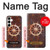 S2766 Ship Wheel Rusty Texture Case For Samsung Galaxy A35 5G