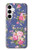 S3265 Vintage Flower Pattern Case For Samsung Galaxy A35 5G