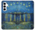 S3336 Van Gogh Starry Night Over the Rhone Case For Samsung Galaxy A35 5G