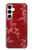 S3817 Red Floral Cherry blossom Pattern Case For Samsung Galaxy A35 5G