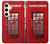 S0058 British Red Telephone Box Case For Samsung Galaxy S24