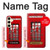 S0058 British Red Telephone Box Case For Samsung Galaxy S24