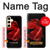 S2092 Red Siamese Fighting Fish Case For Samsung Galaxy S24