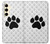 S2355 Paw Foot Print Case For Samsung Galaxy S24