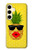 S2443 Funny Pineapple Sunglasses Kiss Case For Samsung Galaxy S24