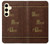 S2643 Once Upon A Time Book Case For Samsung Galaxy S24