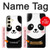 S2662 Cute Panda Cartoon Case For Samsung Galaxy S24