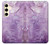 S2690 Amethyst Crystals Graphic Printed Case For Samsung Galaxy S24