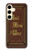 S2824 Once Upon a Time Book Cover Case For Samsung Galaxy S24