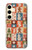 S2854 Cute Xmas Pattern Case For Samsung Galaxy S24