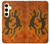 S2901 Lizard Aboriginal Art Case For Samsung Galaxy S24