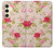 S3037 Pretty Rose Cottage Flora Case For Samsung Galaxy S24
