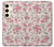 S3095 Vintage Rose Pattern Case For Samsung Galaxy S24