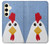 S3254 Chicken Cartoon Case For Samsung Galaxy S24