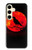 S3328 Crow Red Moon Case For Samsung Galaxy S24
