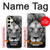 S3372 Lion Face Case For Samsung Galaxy S24
