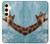 S3680 Cute Smile Giraffe Case For Samsung Galaxy S24