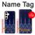 S3950 Textile Thai Blue Pattern Case For Samsung Galaxy S24