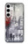 S1295 Eiffel Painting of Paris Case For Samsung Galaxy S24 Plus