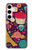 S2353 Paris Cartoon Vintage Pattern Case For Samsung Galaxy S24 Plus