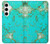 S2377 Turquoise Gemstone Texture Graphic Printed Case For Samsung Galaxy S24 Plus