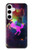 S2486 Rainbow Unicorn Nebula Space Case For Samsung Galaxy S24 Plus