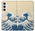 S2790 Hokusai Under The Wave off Kanagawa Case For Samsung Galaxy S24 Plus