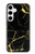S2896 Gold Marble Graphic Printed Case For Samsung Galaxy S24 Plus