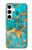 S2906 Aqua Turquoise Stone Case For Samsung Galaxy S24 Plus