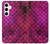 S3051 Pink Mermaid Fish Scale Case For Samsung Galaxy S24 Plus