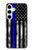 S3244 Thin Blue Line USA Case For Samsung Galaxy S24 Plus