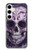 S3582 Purple Sugar Skull Case For Samsung Galaxy S24 Plus