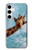 S3680 Cute Smile Giraffe Case For Samsung Galaxy S24 Plus